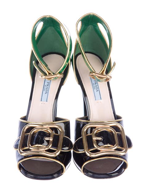 prada buckle shoes